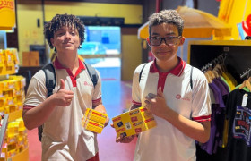 Alunos do 8º ano participaram de uma enriquecedora aula de campo na Garoto
